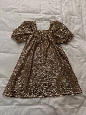 Show Me Your Mumu gold sequin dress, 3T
